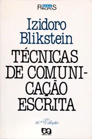 Técnicas De Comunicação Escrita