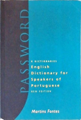 Password - English Dictionary For Speakers Of Portuguese