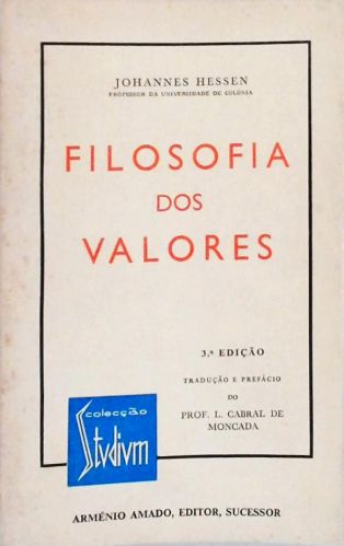 Filosofia dos Valores