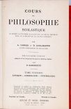 Cours de Philosophie Scolastique - Em 2 Volumes