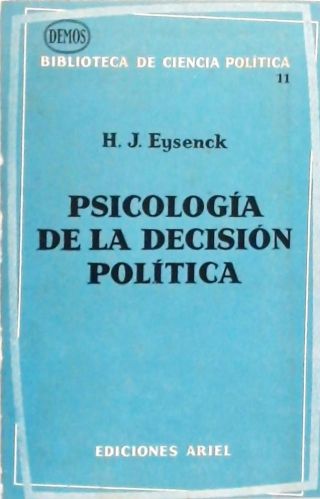 Psicología de la Decisión Política