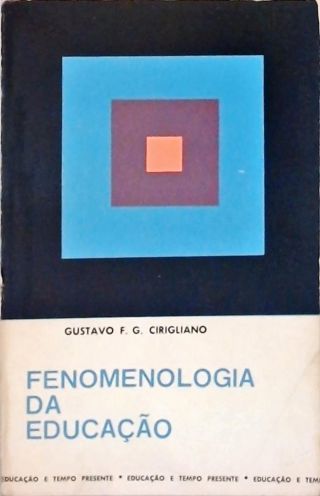 Fenomenologia da Educação