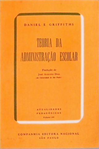 Teoria da Administração Escolar