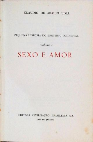 Sexo E Amor - Vol. 1