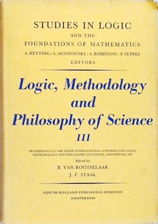 Logic, Methodology and the Philosophy of Science - Vol. 3