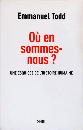 Où en Sommes-Nous?