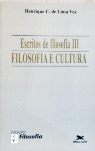 Escritos De Filosofia - Vol. 3