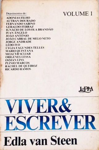 Viver E Escrever - Vol. 1