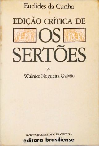 Os Sertões - Edição Crítica por Walnice Nogueira Galvão