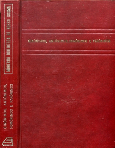 Principais Sinônimos, Antônimos, Homônimos e Parônimos da Língua Portuguesa