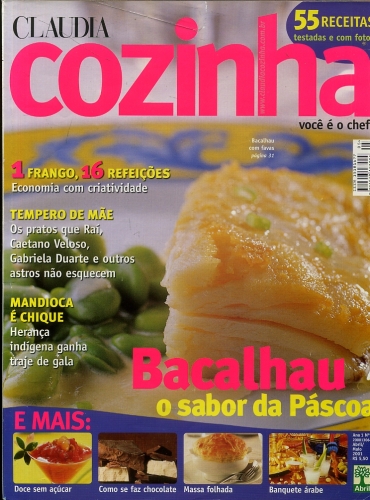 Claudia Cozinha (Ano 1 - nº 5)