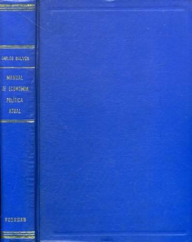 Manual de Economia Política Atual