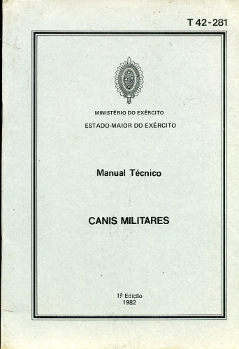 Manual Técnico - Canis Militares