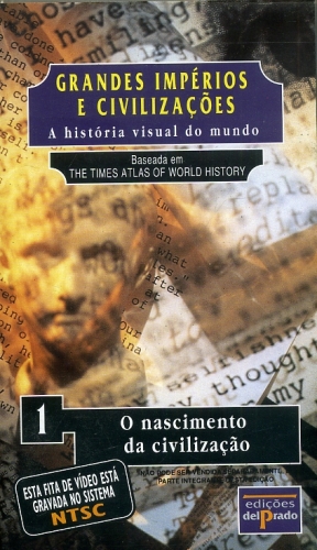 Grandes Impérios e Civilizações - (VHS) (18 fitas)