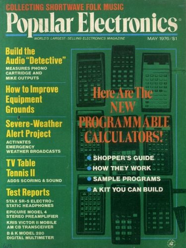 Popular Electronics (Nº 5, Volume 9, Ano 1976)