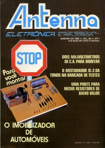 Antenna (Volume 83, Nº 1, Ano 1980)