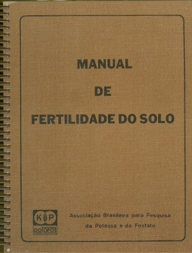 Manual de Fertilidade do Solo