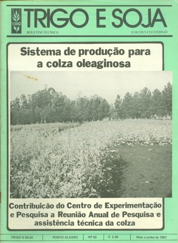 Boletim Técnico Trigo e Soja (Nº 55)