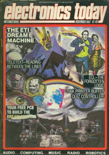 Electronics Today International (Volume 16. Número 11. Novembro 1987)