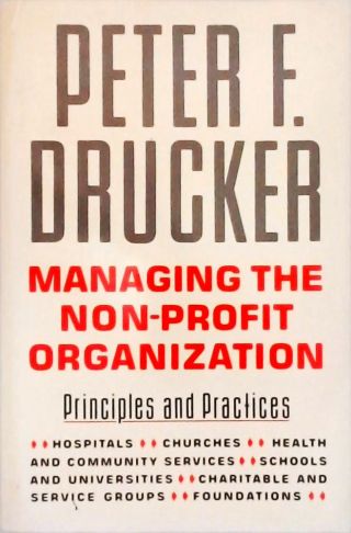 Managing The Non-Profit Organization