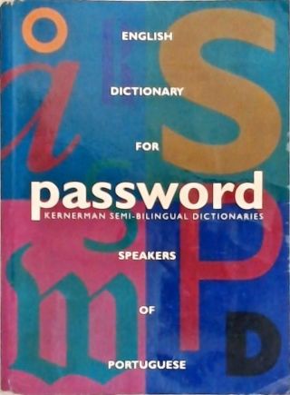 Password - English Dictionary For Speakers Of Portuguese