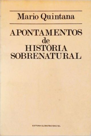 Apontamentos de História Sobrenatural