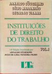 Instituições de Direito do Trabalho - Em 2 Volumes