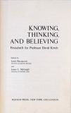 Knowing, Thinking and Believing