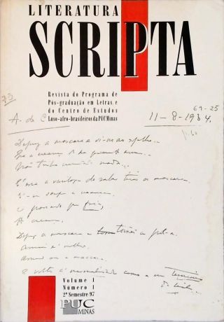 Revista Scripta - Literatura - Vol. 1 Nº 1