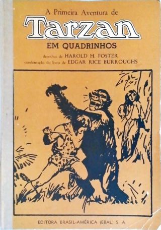 A Primeira Aventura De Tarzan Em Quadrinhos