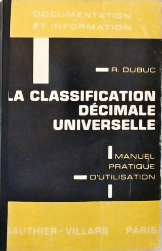 La Classification Décimale Universelle