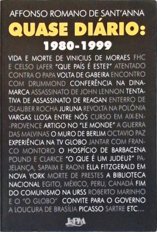 Quase Diário: 1980-1999