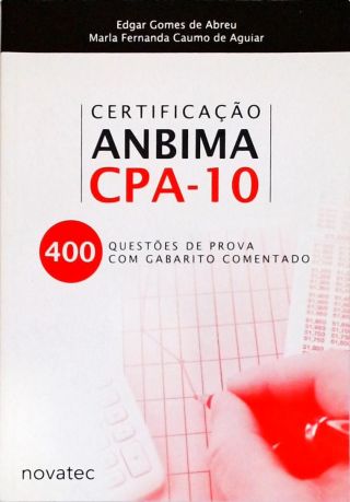 Certificação Anbima Série 10 Cpa-10