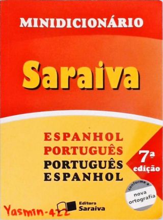 Minidicionário Saraiva Espanhol-Português