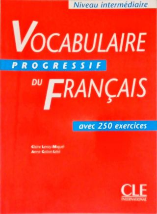 Vocabulaire Progressive Du Français Niveau Intermédiaire