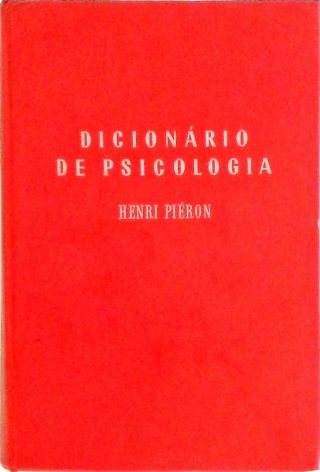 Dicionário de Psicologia