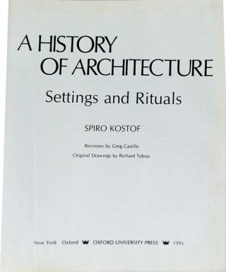 A History of Architecture