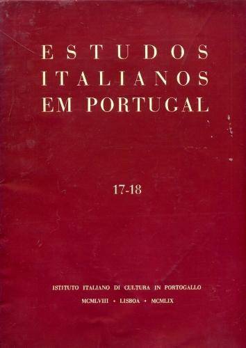 Estudos Italianos em Portugal (17-18)