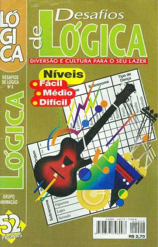 Livro Coquetel Desafios de Lógica Ed 25