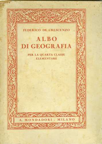 Albo di Geografia e Letture Geografiche (Álbum de Geografia e Leituras)