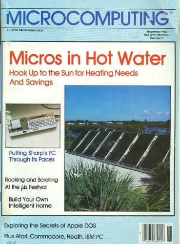 Revista Microcomputing (Novembro 1982)
