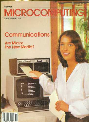 Revista Microcomputing (Volume V - Número 10 - Outubro 1981)