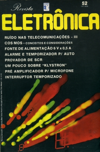 Revista Saber Eletrônica (Nº 52, Ano 1976)