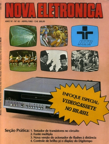 Nova Eletronica (Ano VI, Nº 62, Ano 1982)