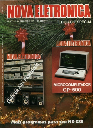 Nova Eletronica (Ano V, Nº 58, Dezembro 1981)