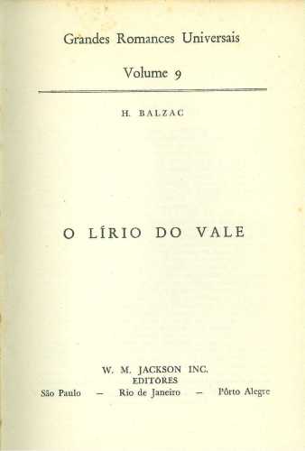 O Lírio do Vale