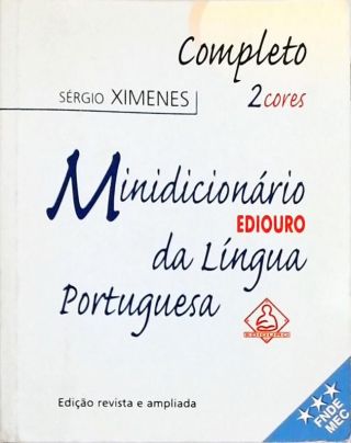 Minidicionário Ediouro Da Língua Portuguesa 