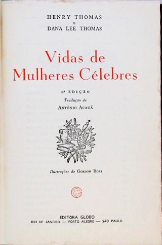 Vidas de Mulheres Célebres