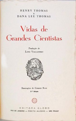 Vidas de Grandes Cientistas