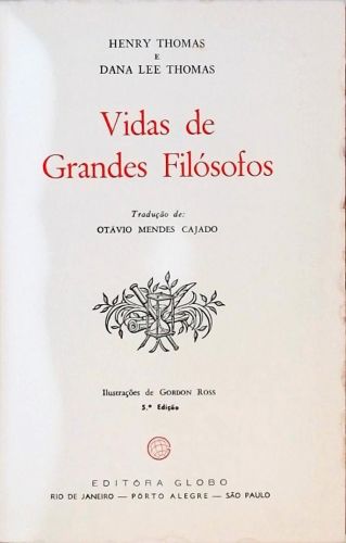 Vidas de Grandes Filósofos